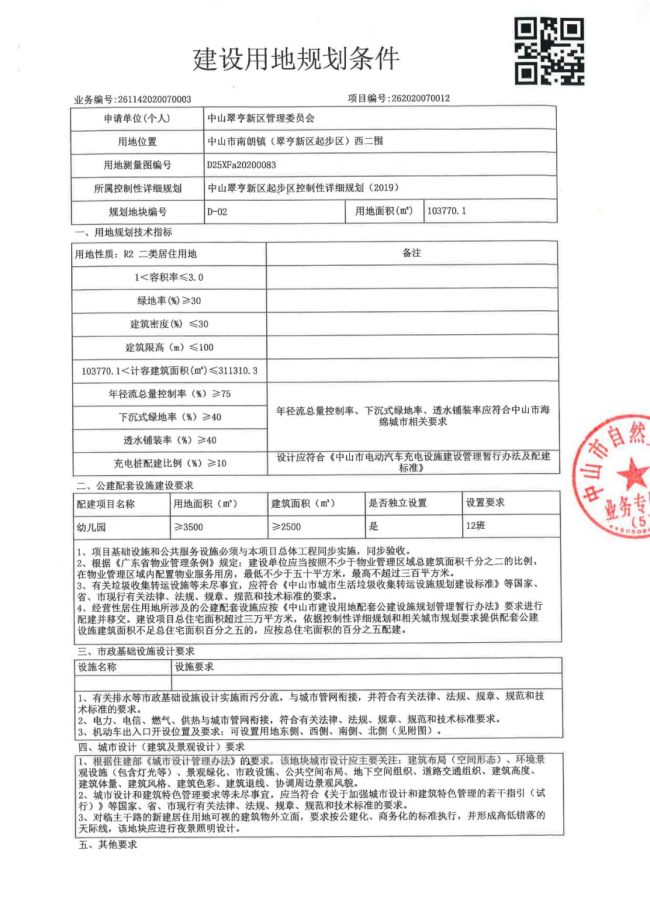 翠亨超10万㎡地块被招商竞得