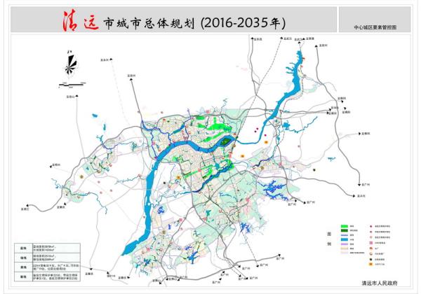 清远城市总规出炉！ 融入“广