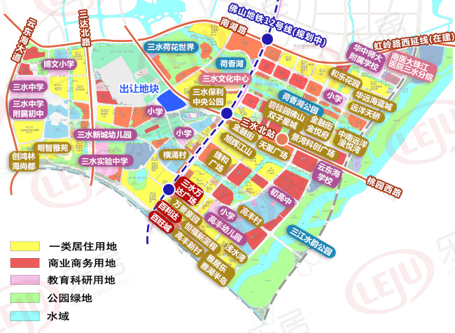 三水大塘镇2020规划图片