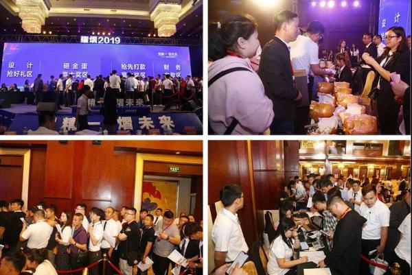 ▲峰会现场，与会的经销商朋友踊跃订货▲