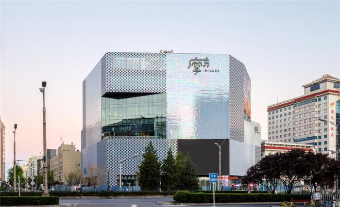 △ MVRDV作品：北京合景·摩方购物中心