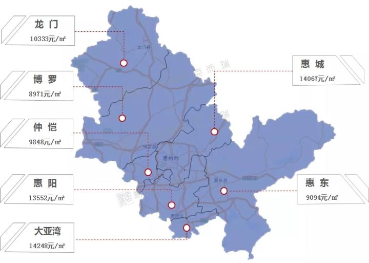 大湾区最新房价地图曝光