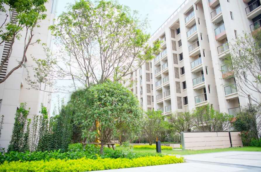 融僑悅公館社區(qū)實景圖
