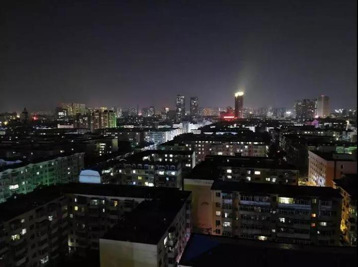 哈尔滨城市夜景图