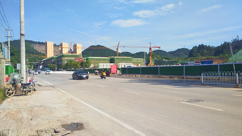 金龙大道一大型客运站主体工程将完工-买房导购-恩施乐居网