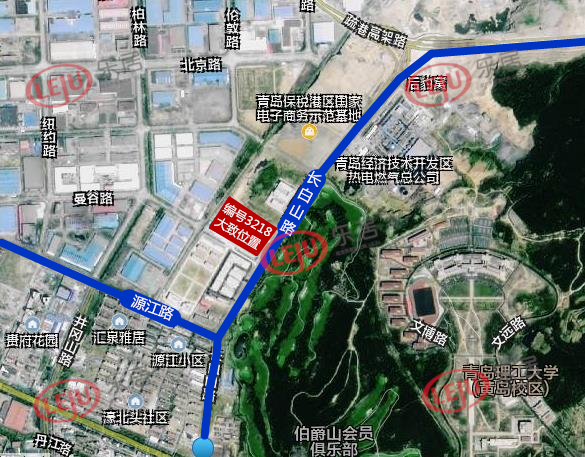 HD2019－3218地块大致位置