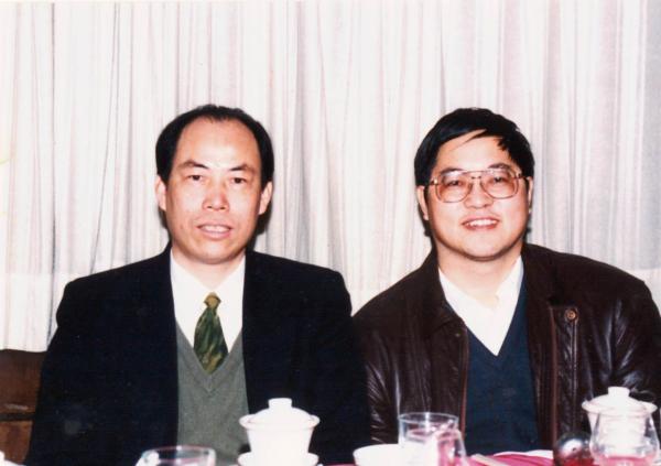 1993年的杨国强和王志纲。