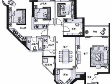 华标涛景湾户型图