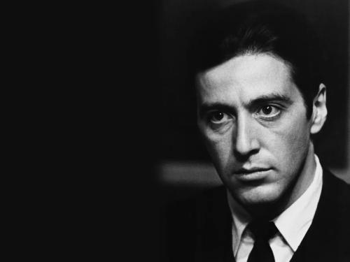 奥斯卡获奖影片《教父》的男主演艾尔帕西努（Al Pacino）