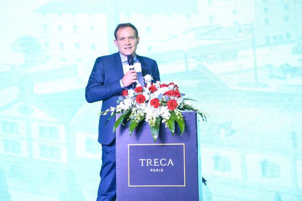   法国TRECA床垫国际贸易部负责人Eddy Van Troyen