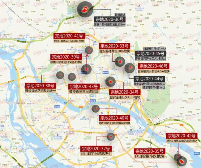 市區(qū)11幅地拍出75.88億！