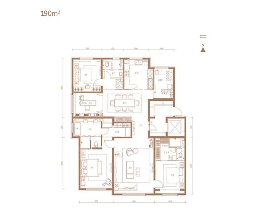 190平户型图 190平户型图