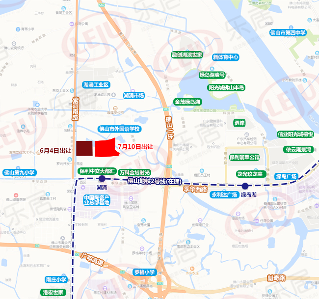 地块位置示意图