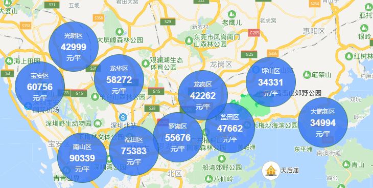 深圳哪里房价涨幅最大