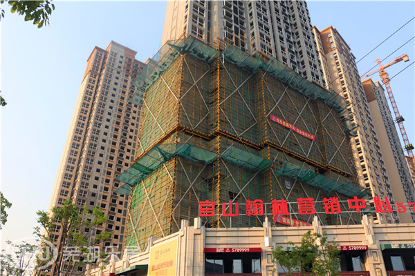 踩盘报告:官山翰林5月最新工程进度高清组图呈现