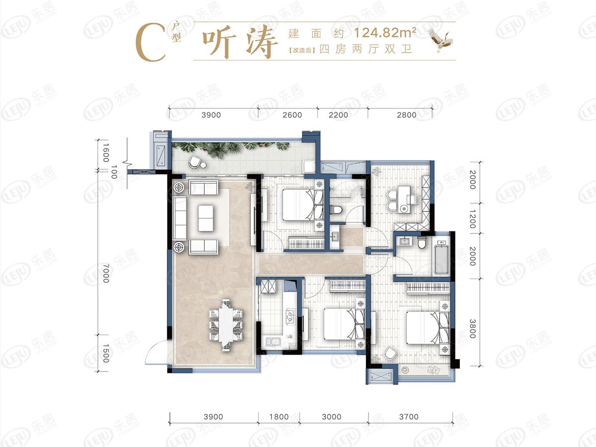 临桂金科集美东方在售86.95~125.05㎡房源 约5600元/㎡