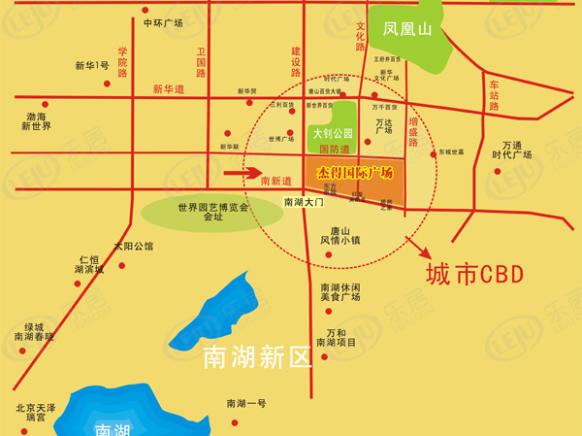 位置交通图