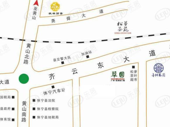 位置交通图