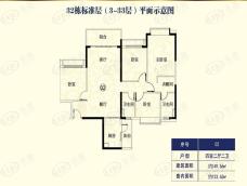 恒大绿洲恒大绿洲32栋02户型户型图