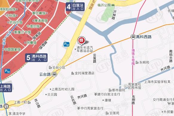 位置交通图