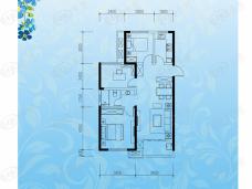 绿地香树花城3室2厅1卫户型图