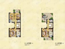 东河院子D1户型户型图