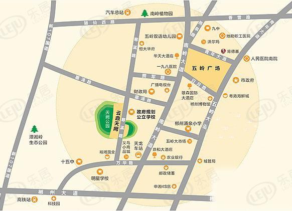 位置交通图