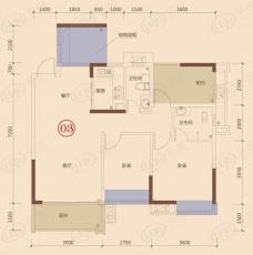 嘉景华庭3室2厅2卫户型图