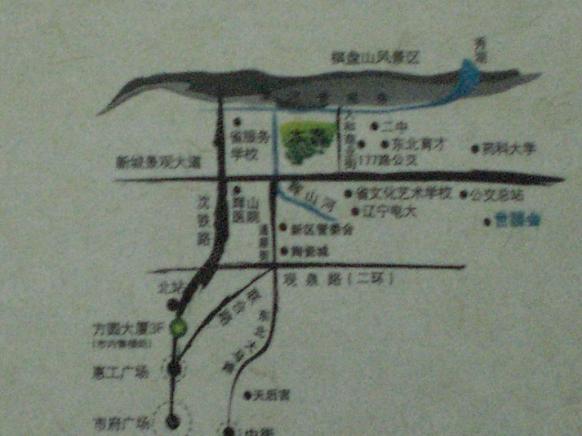 位置交通图