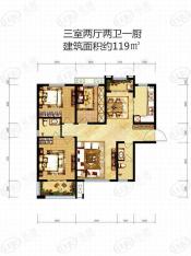 东御3号9号楼户型户型图