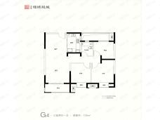 中建锦绣双城G4户型户型图