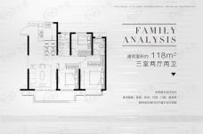 中南世纪城佳期漫标准户型户型图