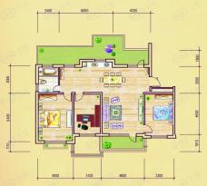 新发翡翠花溪洋房户型图户型图