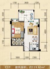 富丽居C17户型图