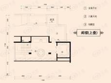 银亿领墅4室2厅3卫户型图