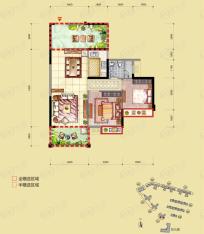 东江学府2A户型户型图