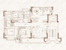 中建烟岚府A户型户型图