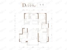 嘉泰翰林学府3室2厅2卫户型图