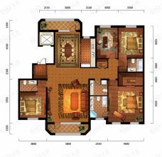 宏润·翠湖天地花园洋房A2户型户型图