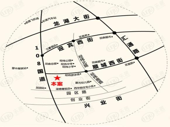位置交通图