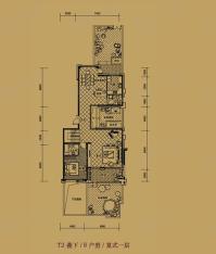 曲江紫汀苑4室4厅6卫户型图