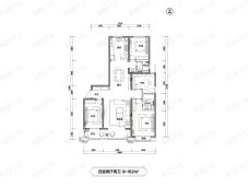 太原万科·翡翠公园四居户型户型图