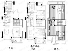 建发央著4室2厅2卫户型图