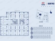 中国铁建环球中心3#A-D户型户型图