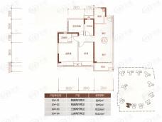 保利翡翠公馆10座02户型户型图