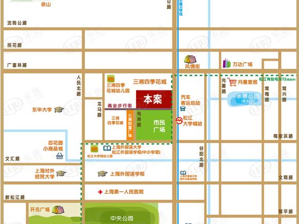 位置交通图