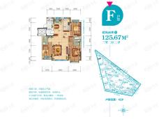 新星宇塞纳3室2厅2卫户型图