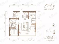 万境潇湘D1户型户型图