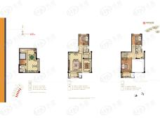 漳州中梁首府壹号3室2厅3卫户型图