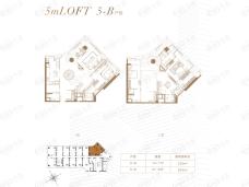 南沙建滔广场5-B户型图